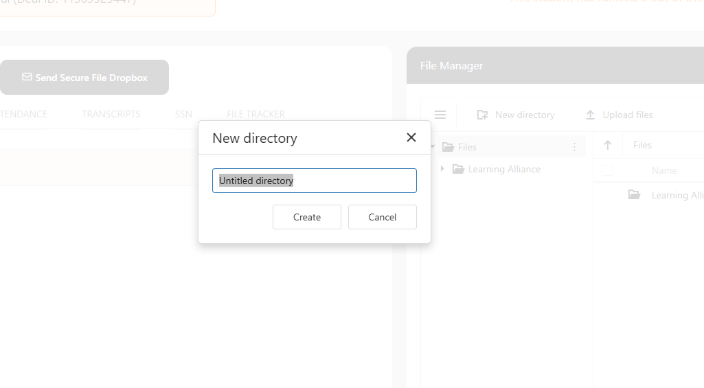 Secure Storage Interface