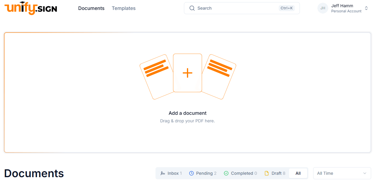 Document Signing Features